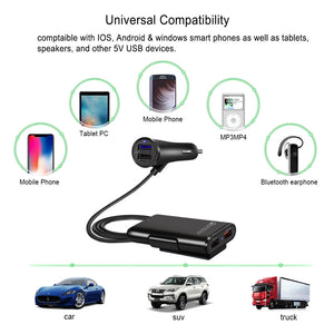 4 In 1 USB Multiport Charging Clip