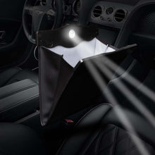 Load image into Gallery viewer, Smart Car Trash Can With LED Light &amp; 25 Biodegradable Trash Bags
