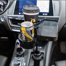 Load image into Gallery viewer, OFY Wireless Car  Charger And 2 Drink Cup Phone  Holder
