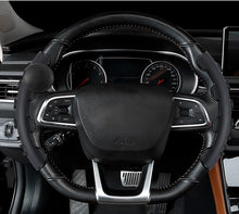 Load image into Gallery viewer, Steer Assist Carbon Fiber Steering Wheel Cover With Steering Assist
