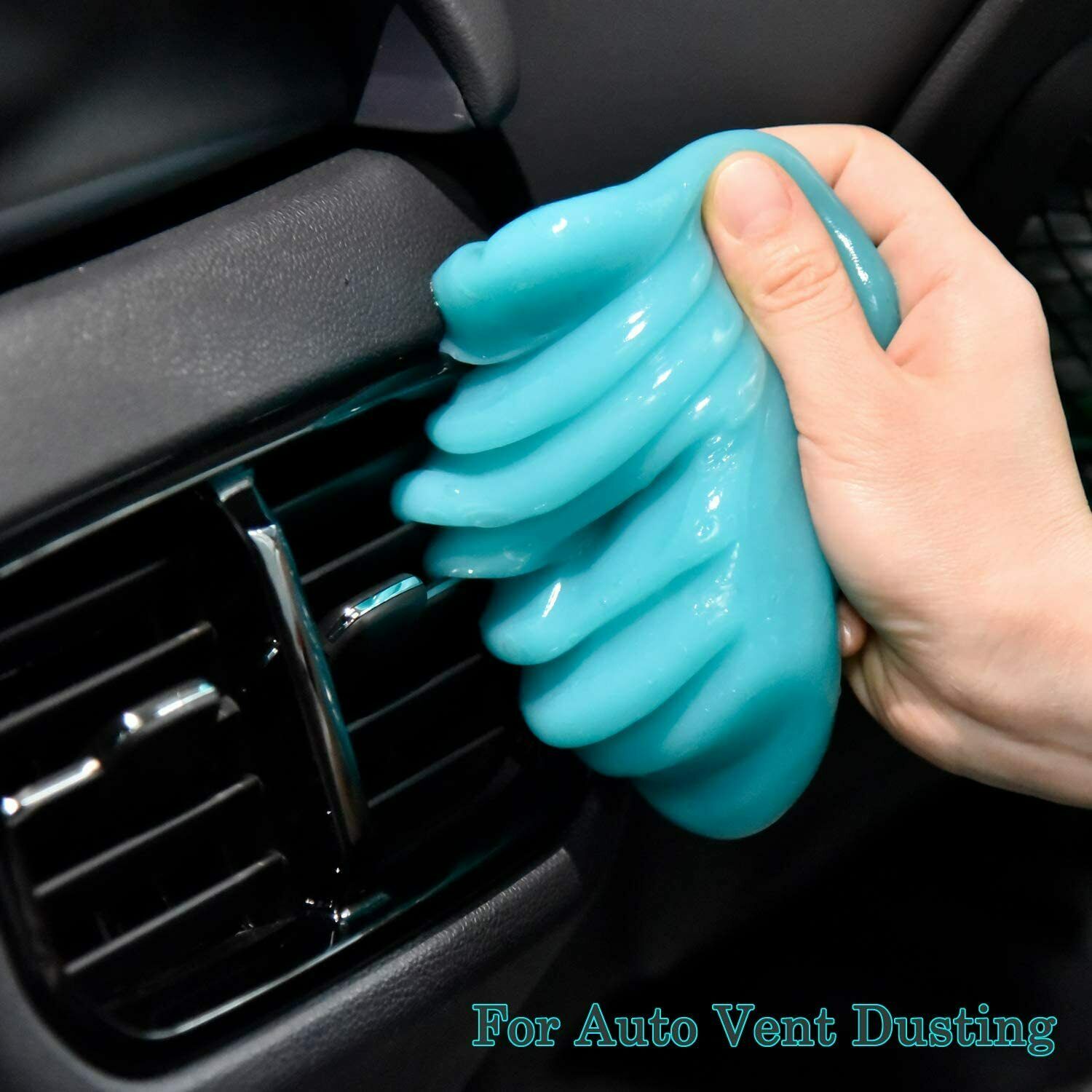 HYDa Clean Glue Reusable Stretchable Eco-friendly Scented Tool Slime Cleaner  Gel for Car Vent 